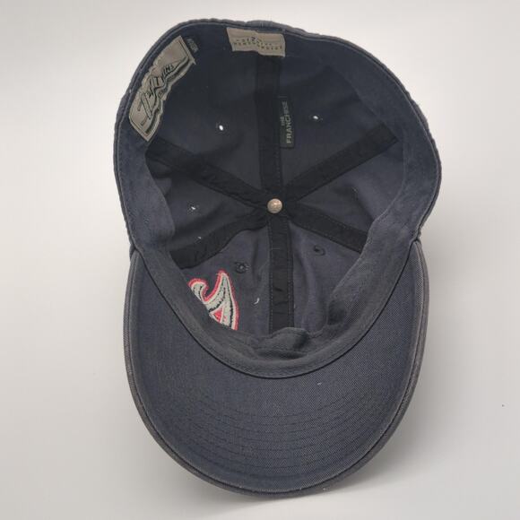 Atlanta Braves Hat Cap Mens Medium Navy MLB Baseball 47' Twins The Franchise - Picture 7 of 10